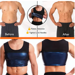 CHALECO SAUNA HOMBRE THERMALUXE®, SUDA, MOLDEA Y QUEMA