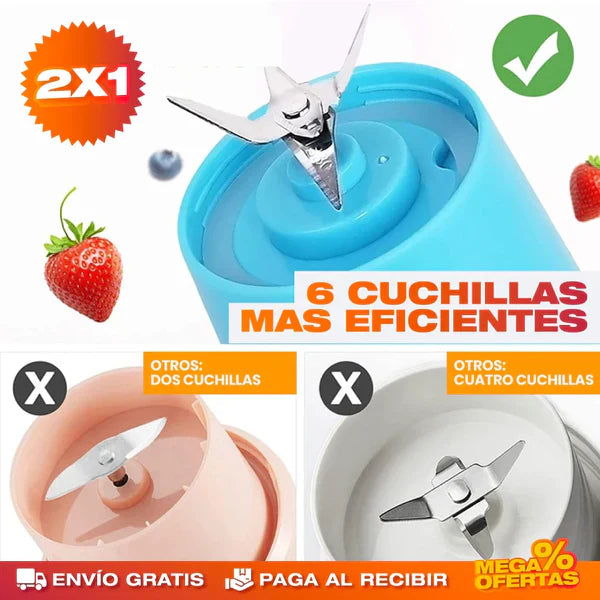 Licuty® l PROMO 2X1 LICUADORA PORTÁTIL