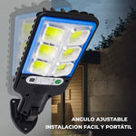 Reflector Solar Led de Exterior Con Sensor De Movimiento + Control Remoto. 2X1