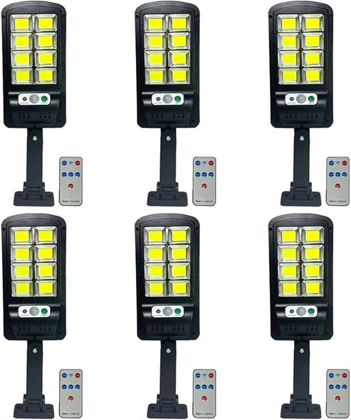 Reflector Solar Led de Exterior Con Sensor De Movimiento + Control Remoto. 2X1