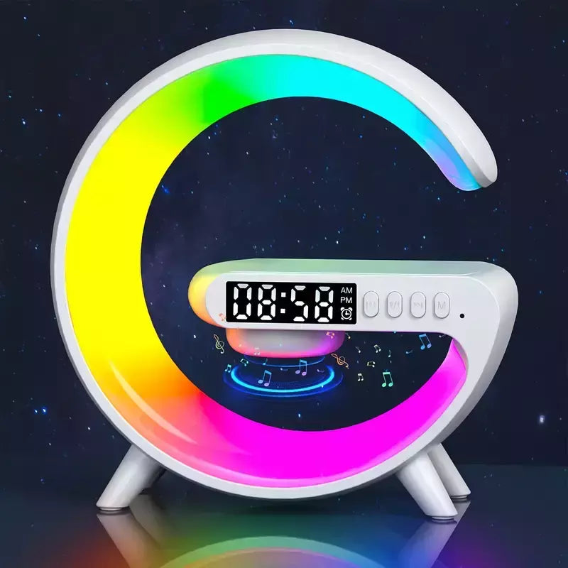 Altavoz portátil inalámbrico con luces RGB - Iluminación de ritmo inteligente