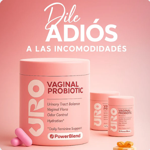 URO PROBIÓTICOS Y PREBIÓTIVOS 60CÁP.