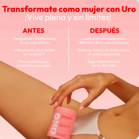 URO PROBIÓTICOS Y PREBIÓTIVOS 60CÁP.