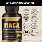 Maca Negra - 100% Orgánica: Energía, Concentración
