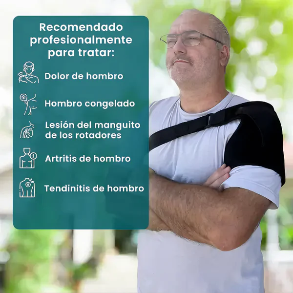 ALMOHADILLA TÉRMICA PARA HOMBRO - CALEFACCIÓN Y ALIVIO PARA DOLOR MÚSCULAR