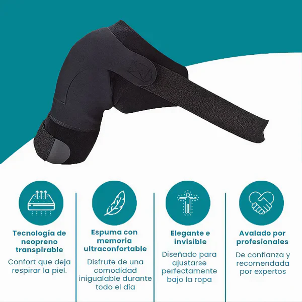 ALMOHADILLA TÉRMICA PARA HOMBRO - CALEFACCIÓN Y ALIVIO PARA DOLOR MÚSCULAR