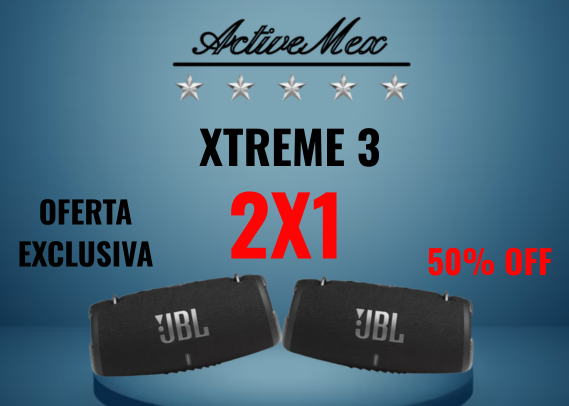 COMBO BOCINAS XTREME 3 JBL PROMOCION 2 x 1 -Ultimas Unidades